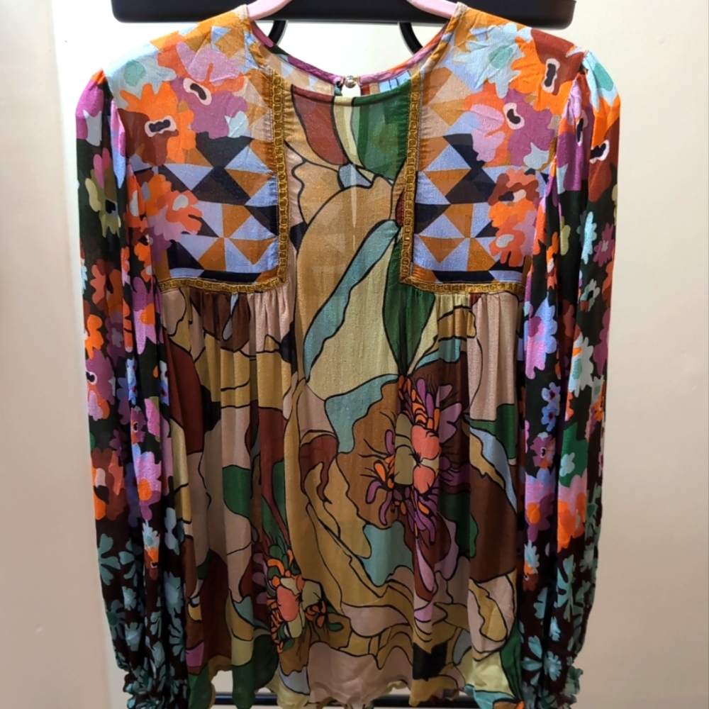 Bl^nk London Blouse boho SZ. SM. Adorable.